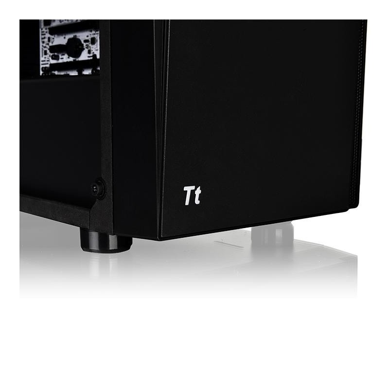 Versa J21 USB3.0 Tempered Glass - Black 