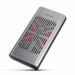 EEM2-20GD Obudowa zewnętrzna aluminiowa USB-C 3.2 Gen2x2, Dual NVMe M.2 SSD 20gbps, Clone Master