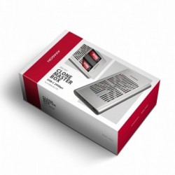 EEM2-20GD Obudowa zewnętrzna aluminiowa USB-C 3.2 Gen2x2, Dual NVMe M.2 SSD 20gbps, Clone Master