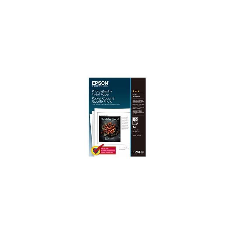 EPSON C13S041061 Papier Epson photo Quality Ink Jet 105g A4 100ark