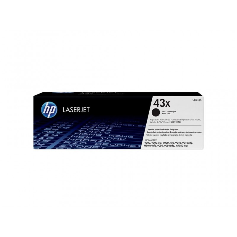 HP C8543X Toner HP black 30000str LaserJet9000/9000mfp