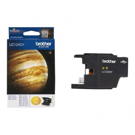 Brother Tusz LC1240 Yellow 600str Brother Tusz LC1240 Yellow 600str