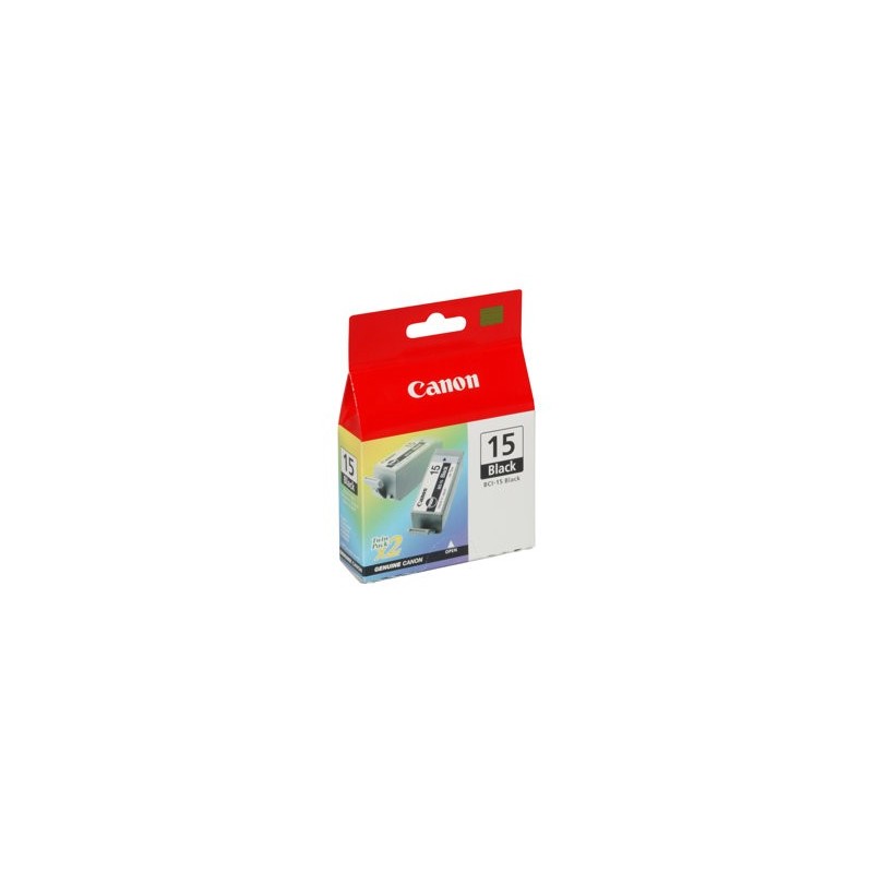 CANON 8190A002 Tusz Canon BCI15K black 2x5.6ml i70/i80 CANON 8190A002 Tusz Canon BCI15K black 2x5.6ml i70/i80