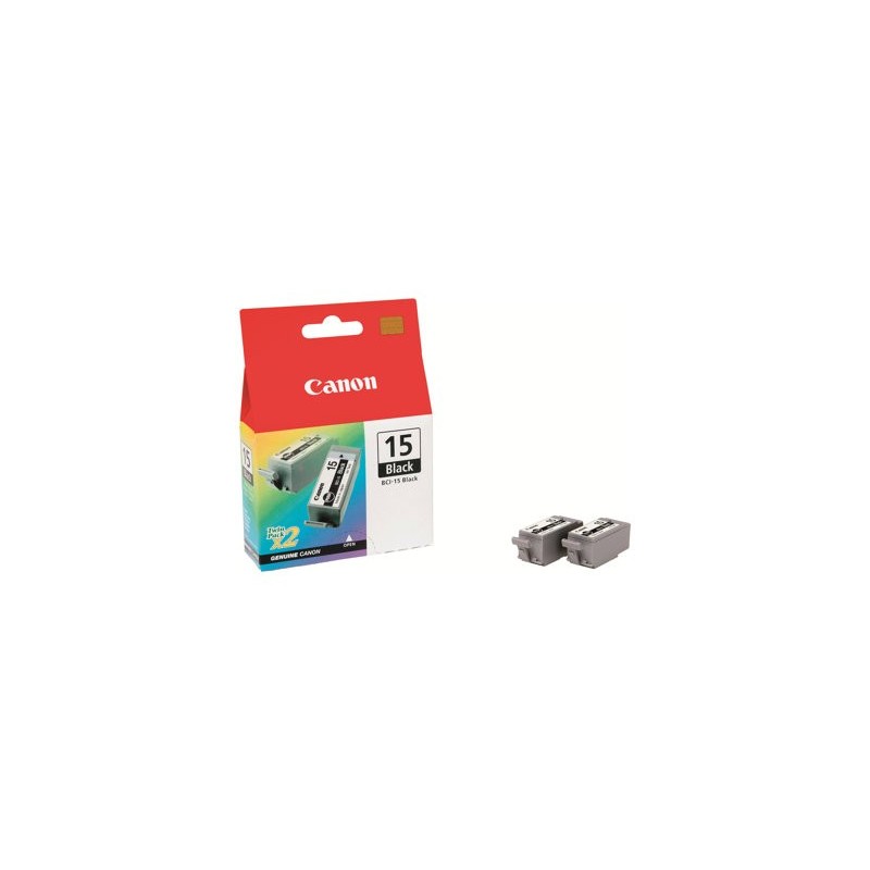 CANON 8190A002 Tusz Canon BCI15K black 2x5.6ml i70/i80 CANON 8190A002 Tusz Canon BCI15K black 2x5.6ml i70/i80