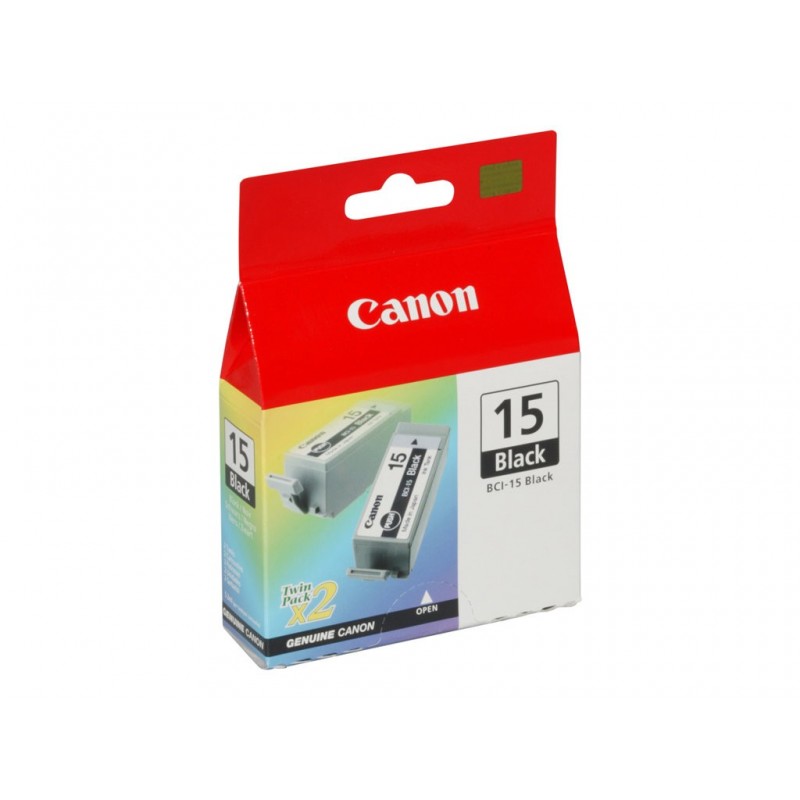 CANON 8190A002 Tusz Canon BCI15K black 2x5.6ml i70/i80 CANON 8190A002 Tusz Canon BCI15K black 2x5.6ml i70/i80