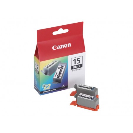 CANON 8190A002 Tusz Canon BCI15K black 2x5.6ml i70/i80 CANON 8190A002 Tusz Canon BCI15K black 2x5.6ml i70/i80