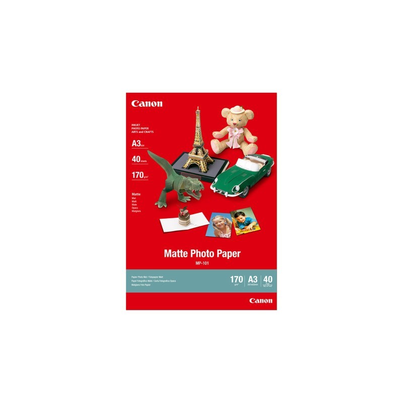 CANON 7981A008 Papier Canon MP101 Photo Paper Matte 170g A3 40ark