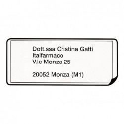 BROTHER DK11208 Brother nagymeretu cimke 38x90mm, 400/tekercs