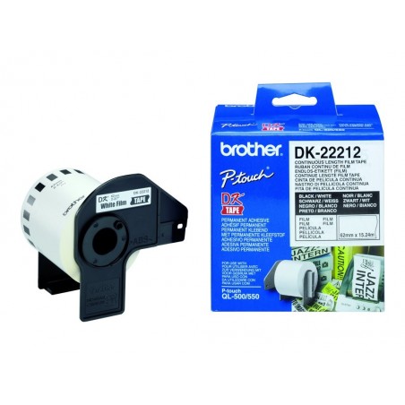 BROTHER DK22212 Taśma Brother Film White Film tape 62mm