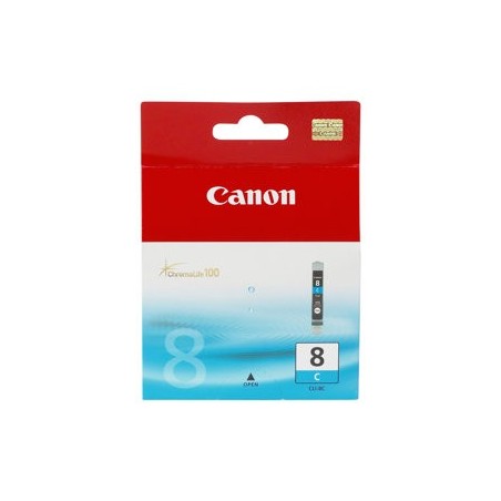CANON 0621B001 Tusz Canon CLI8C cyan 13ml iP3300/4200/4300/5200/5300/6600/6700/MP500/600/80