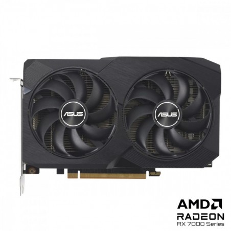 Karta graficzna Radeon RX 7600 V2 Dual OC 8GB GDDR6 128bit 3DP/HDMI Karta graficzna Radeon RX 7600 V2 Dual OC 8GB GDDR6 128bit 3DP/HDMI