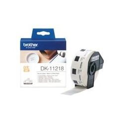 BROTHER DK11218 Taśma Brother ROUND PAPER 1 LABEL 24MM X 24MM X 1000