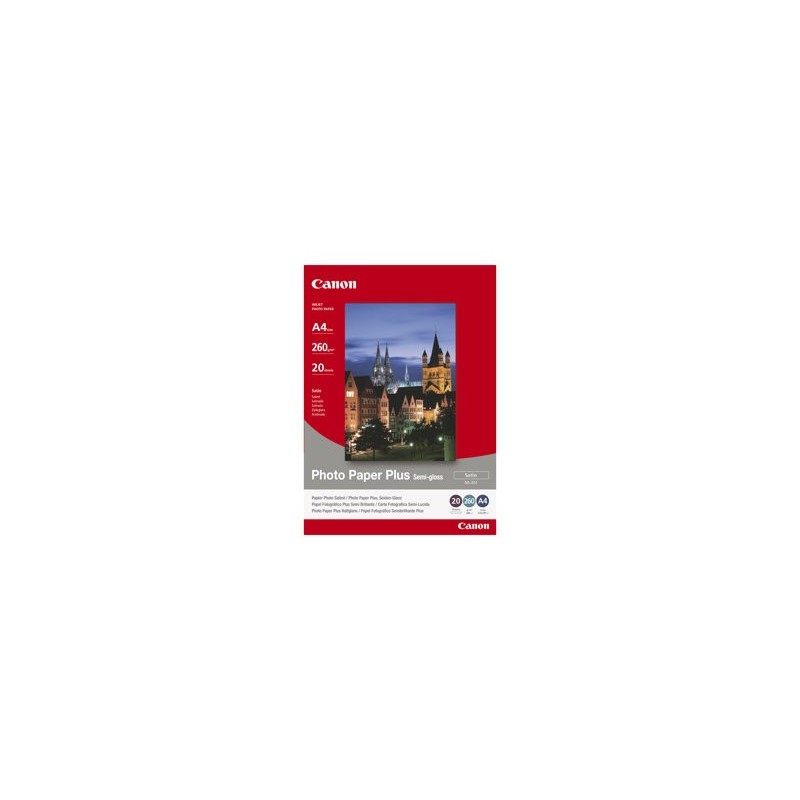 CANON 1686B015 Papier Canon SG201 Photo Paper Plus Semi-glossy 260g 10x15cm 50ark
