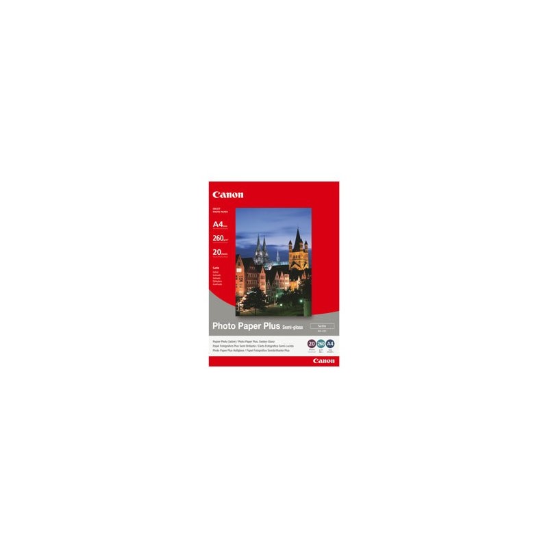 CANON 1686B021 Papier Canon SG201 Photo Paper Plus Semi-glossy 260g A4 20ark
