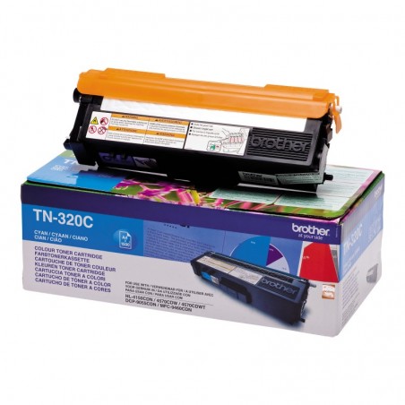 Brother Toner TN-320 Cyan 1,5K Brother Toner TN-320 Cyan 1,5K
