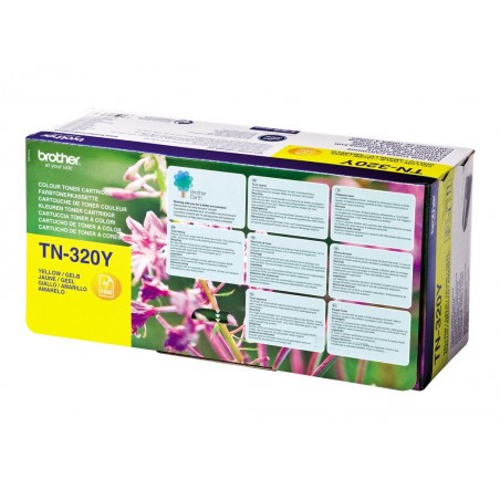 Brother Toner TN-320 Yellow 1,5K Brother Toner TN-320 Yellow 1,5K