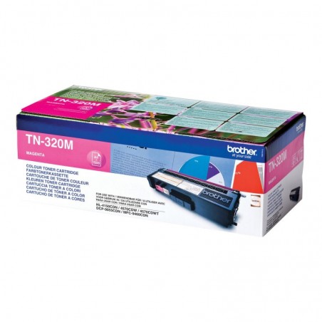 Brother Toner TN-320 Magenta 1,5K Brother Toner TN-320 Magenta 1,5K