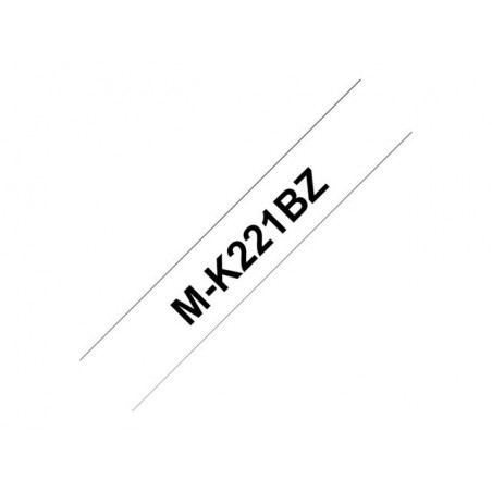 BROTHER P-Touch MK-221B black on white 9mm BROTHER P-Touch MK-221B black on white 9mm