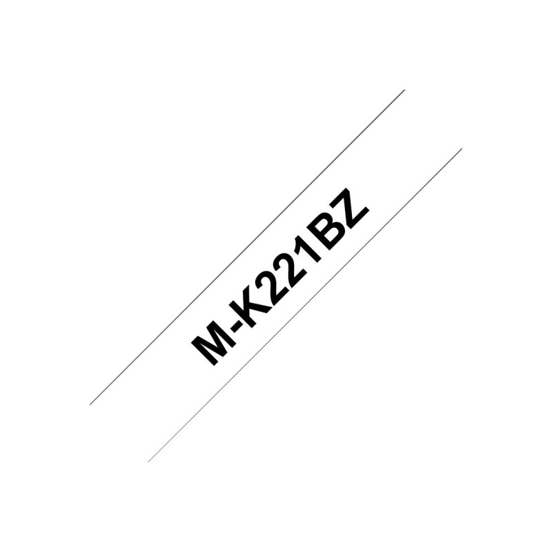 BROTHER P-Touch MK-221B black on white 9mm BROTHER P-Touch MK-221B black on white 9mm