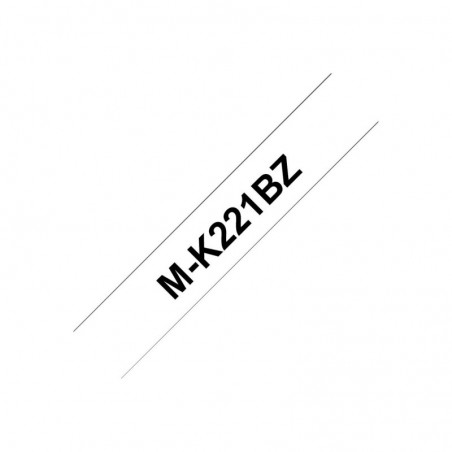 BROTHER P-Touch MK-221B black on white 9mm BROTHER P-Touch MK-221B black on white 9mm