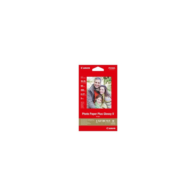 CANON 2311B003 Papier Canon PP201 Photo Glossy 260g 10x15cm 50ark