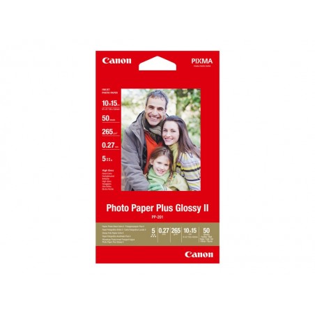CANON 2311B003 Papier Canon PP201 Photo Glossy 260g 10x15cm 50ark