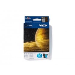 BROTHER LC1100C Tusz Brother LC1100C cyan 325str DCP395CN / DCP585CW / DCP6690CW