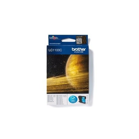 BROTHER LC1100C Tusz Brother LC1100C cyan 325str DCP395CN / DCP585CW / DCP6690CW