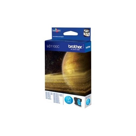 BROTHER LC1100C Tusz Brother LC1100C cyan 325str DCP395CN / DCP585CW / DCP6690CW