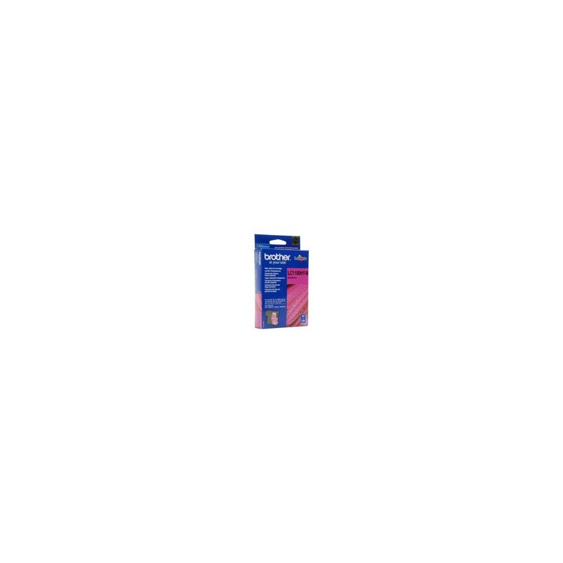 BROTHER LC1100M Tusz Brother LC1100M magenta 325str DCP395CN / DCP585CW / DCP6690CW