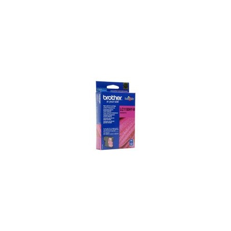 BROTHER LC1100M Tusz Brother LC1100M magenta 325str DCP395CN / DCP585CW / DCP6690CW