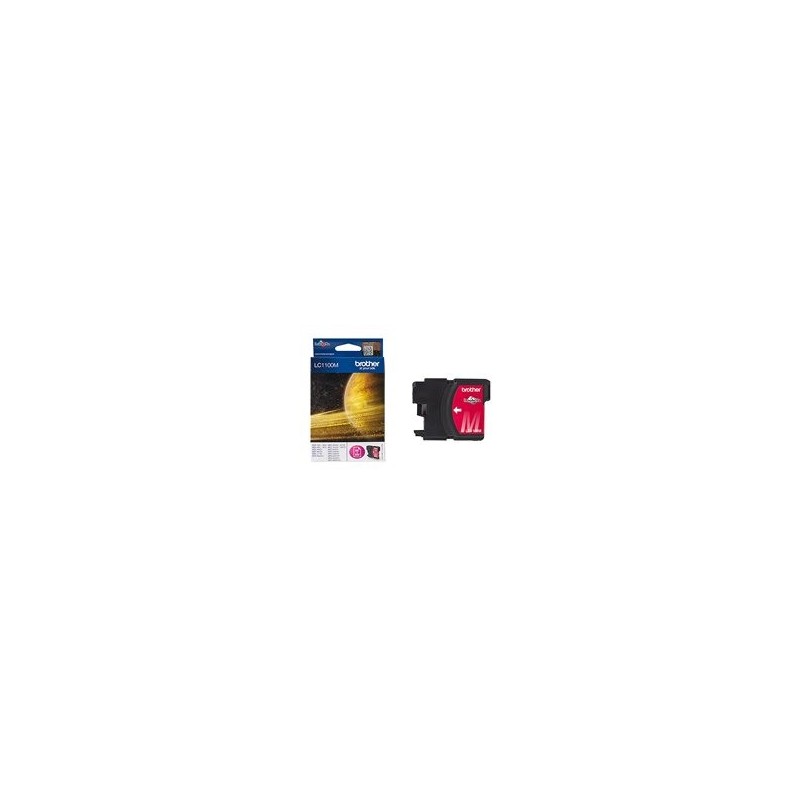 BROTHER LC1100M Tusz Brother LC1100M magenta 325str DCP395CN / DCP585CW / DCP6690CW