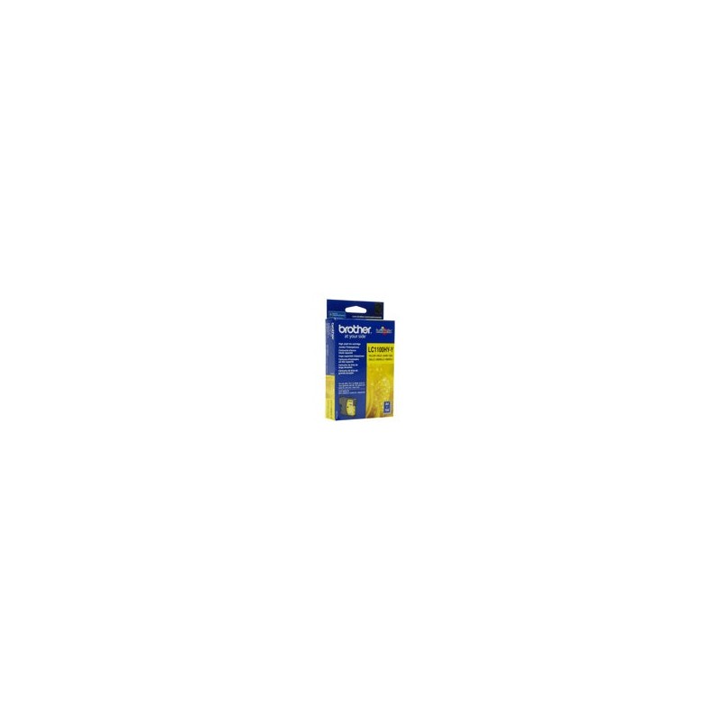 BROTHER LC1100HYY Tusz Brother LC1100HYY yellow 750str DCP6690CW