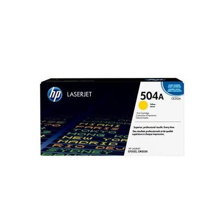 HP CE252A Toner HP 504A yellow 7000str ColorSphere Color LaserJet CP3520