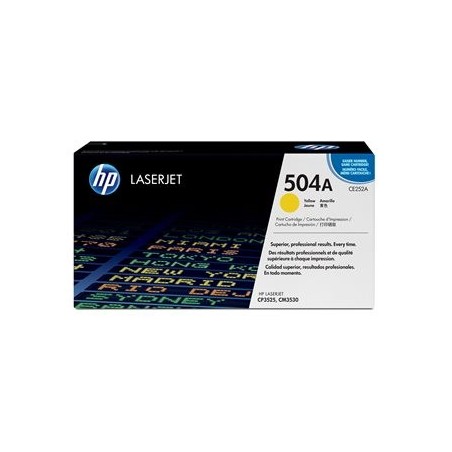 HP CE252A Toner HP 504A yellow 7000str ColorSphere Color LaserJet CP3520