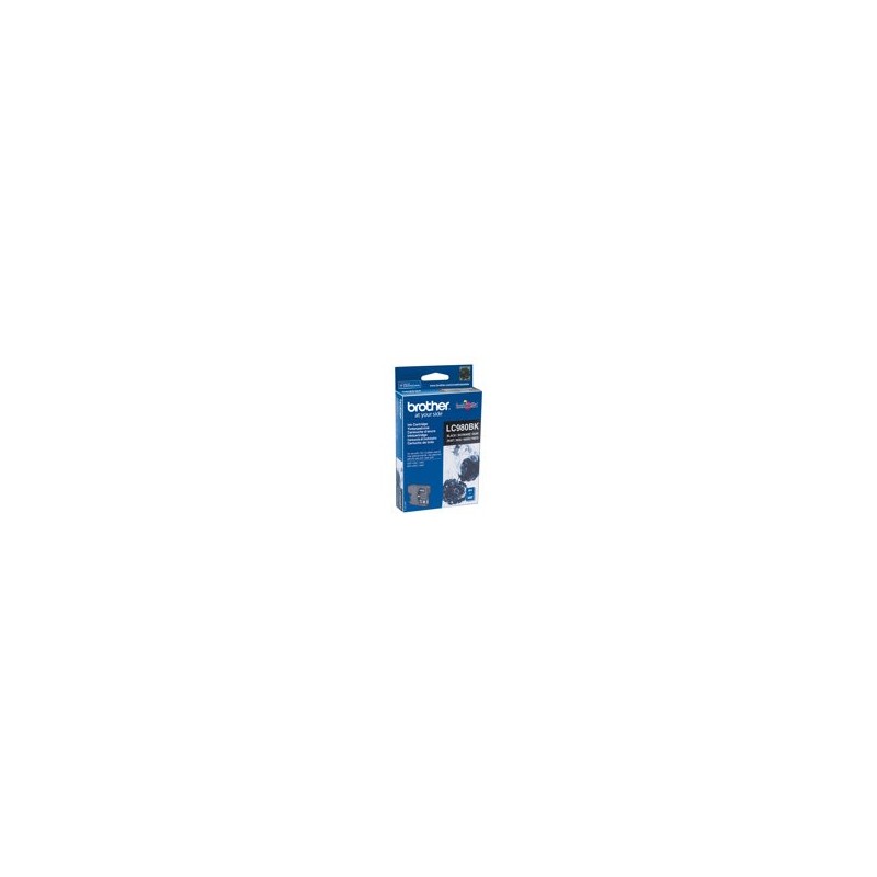 BROTHER LC980BK Tusz Brother LC980BK black 300str DCP145C / DCP165C / MFC250C / MFC290C