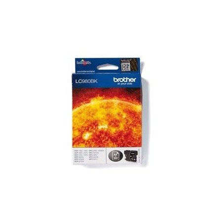 BROTHER LC980BK Tusz Brother LC980BK black 300str DCP145C / DCP165C / MFC250C / MFC290C