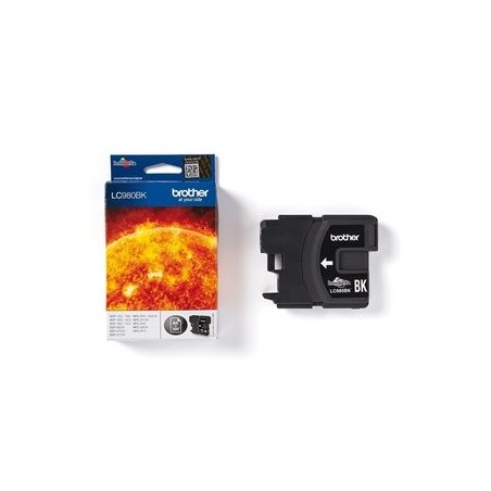 BROTHER LC980BK Tusz Brother LC980BK black 300str DCP145C / DCP165C / MFC250C / MFC290C