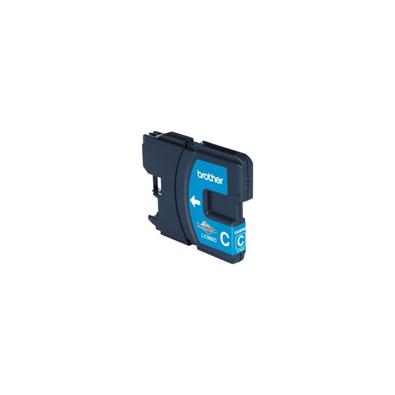 BROTHER LC980C Tusz Brother LC980C cyan 260str DCP145C / DCP165C / MFC250C / MFC290C