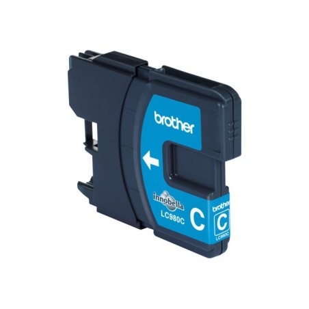 BROTHER LC980C Tusz Brother LC980C cyan 260str DCP145C / DCP165C / MFC250C / MFC290C