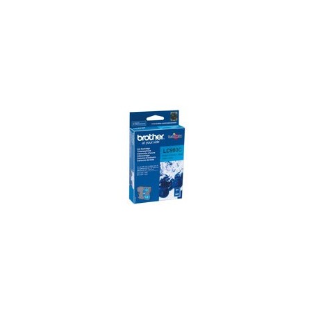 BROTHER LC980C Tusz Brother LC980C cyan 260str DCP145C / DCP165C / MFC250C / MFC290C