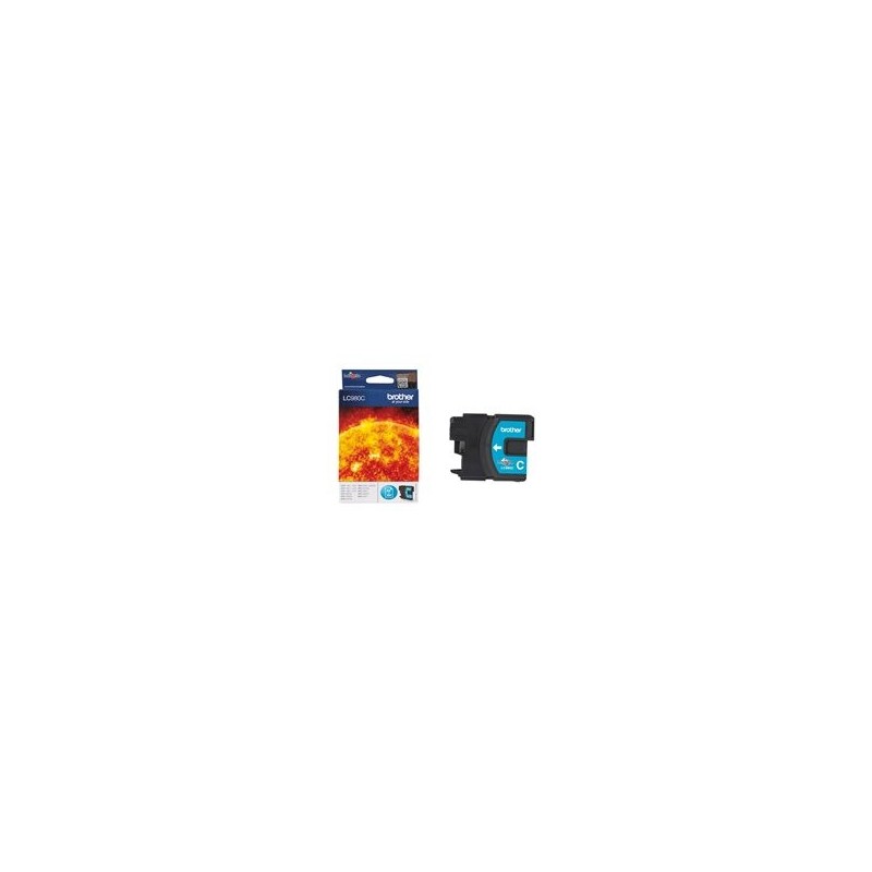 BROTHER LC980C Tusz Brother LC980C cyan 260str DCP145C / DCP165C / MFC250C / MFC290C