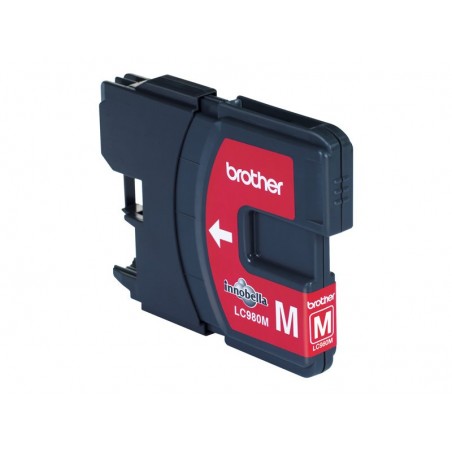 BROTHER LC980M Tusz Brother LC980M magenta 260str DCP145C / DCP165C / MFC250C / MFC290C
