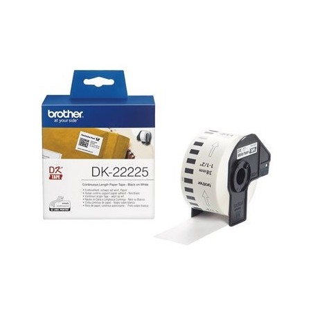 BROTHER DK22225 Taśma Brother Continuous Paper Tape 38mm x 30.48m