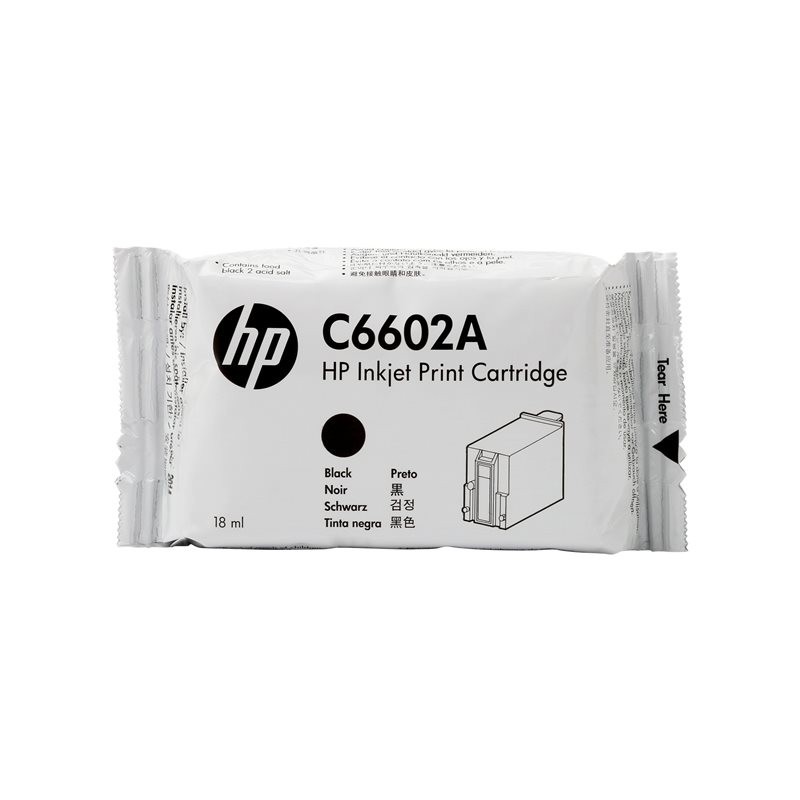 HP ink TIJ C6602A 1.0 black