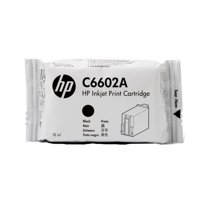 HP ink TIJ C6602A 1.0 black