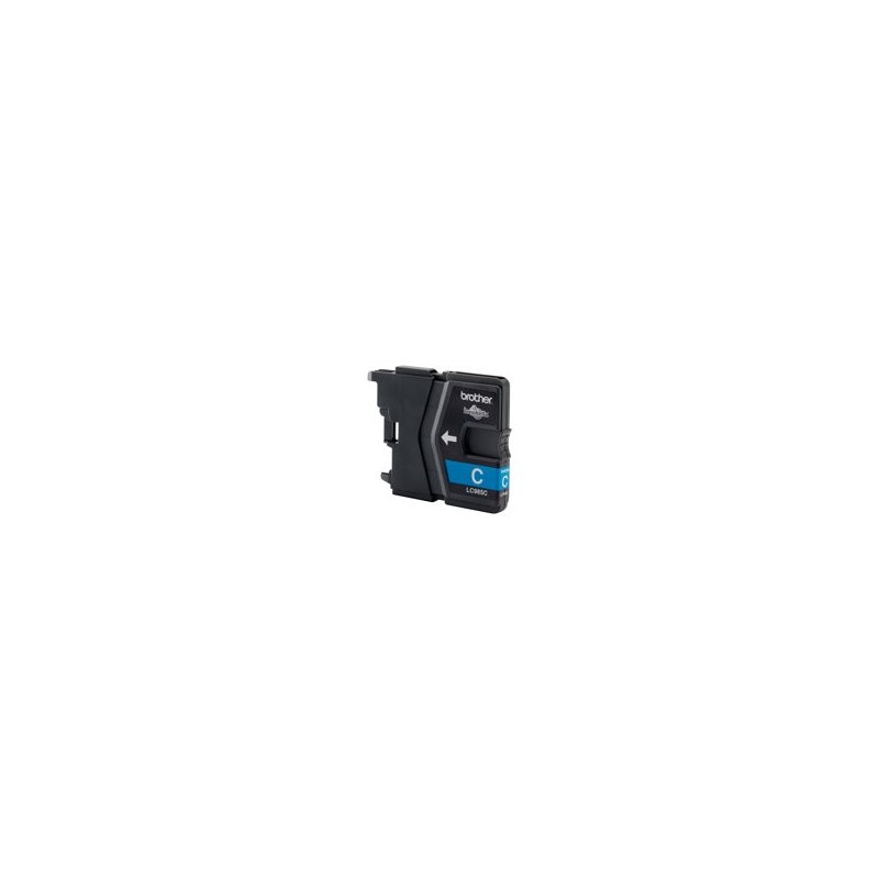 BROTHER LC985C Tusz Brother LC985C cyan 260str DCPJ125 / J315w / J515w / J220 / J265w