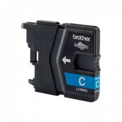 BROTHER LC985C Tusz Brother LC985C cyan 260str DCPJ125 / J315w / J515w / J220 / J265w