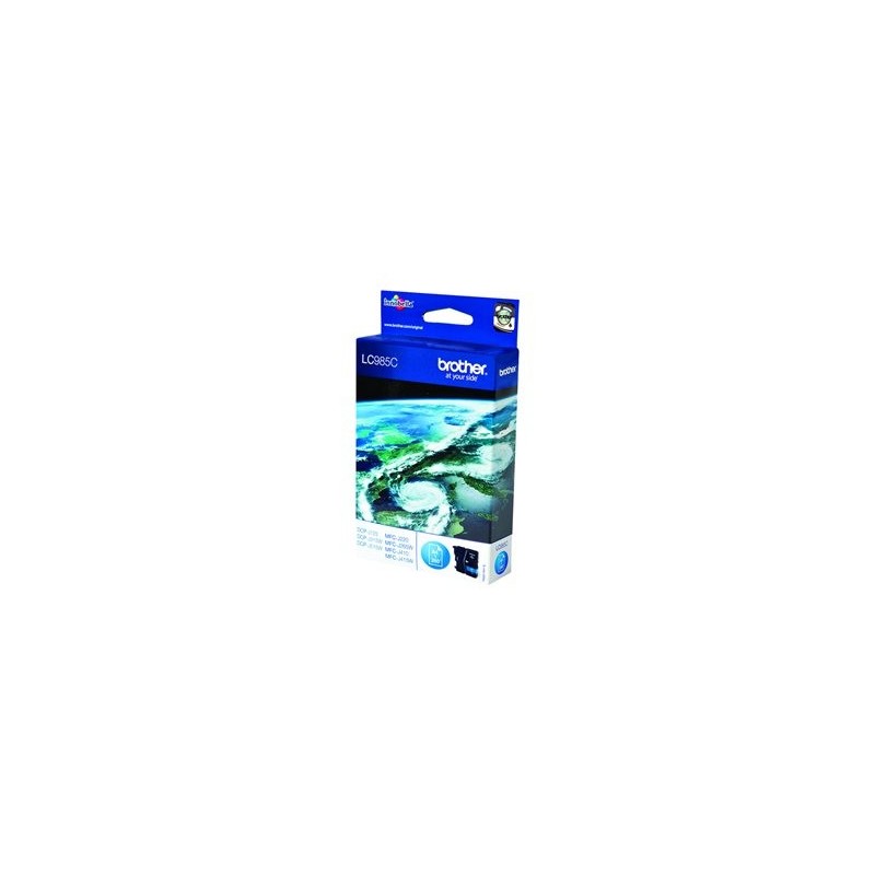 BROTHER LC985C Tusz Brother LC985C cyan 260str DCPJ125 / J315w / J515w / J220 / J265w