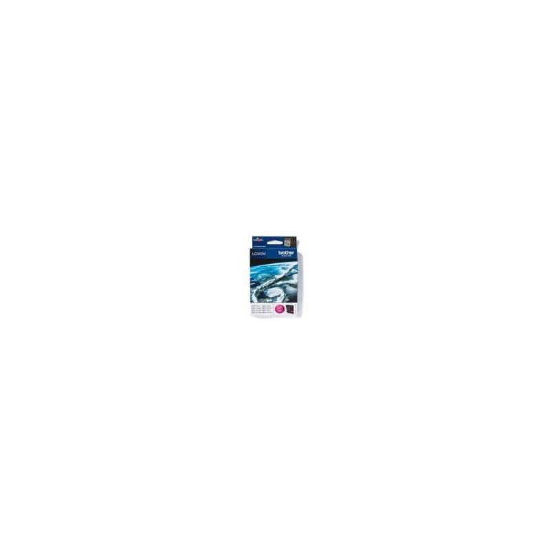 BROTHER LC985M Tusz Brother LC985M magenta 260str DCPJ125 / J315w / J515w / J220 / J265w